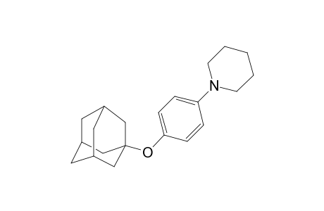 1-{p-[(1-Adamantyl)oxy]phenyl}piperidine