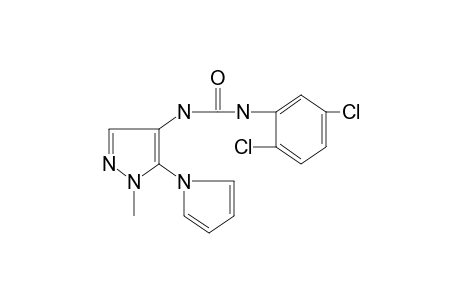 1-(2,5-dichlorophenyl)-3-[1-methyl-5-(pyrrol-1-yl)pyrazol-4-yl]urea