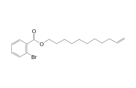 2-Bromobenzoic acid, 10-undecenyl ester