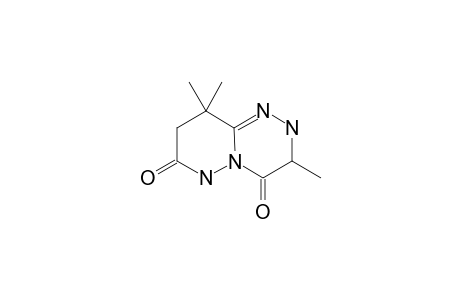 3,9,9-Trimethyl-8,9-dihydro-2H-pyridazino-[6,1-C]-[1,2,4]-triazine-4,7(3H,6H)-dione