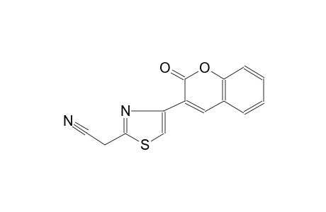 [4-(2-oxo-2H-chromen-3-yl)-1,3-thiazol-2-yl]acetonitrile