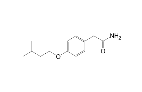 2-[p-(isopentyloxy)phenyl]acetamide