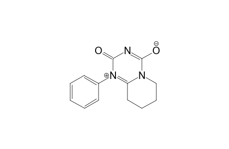 6,7,8,9-Tetrahydro-2-oxo-1-phenyl-2H-pyrido[1,2-a]-1,3,5-triazin-1-ium-4-olate
