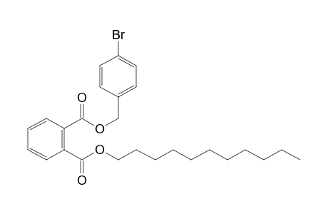 Phthalic acid, 4-bromobenzyl undecyl ester