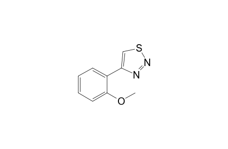 4-(2-Methoxyphenyl)thiadiazole