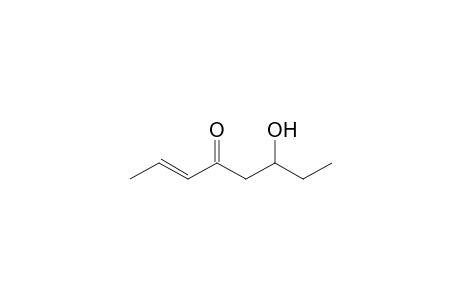 (E)-6-hydroxy-2-octen-4-one
