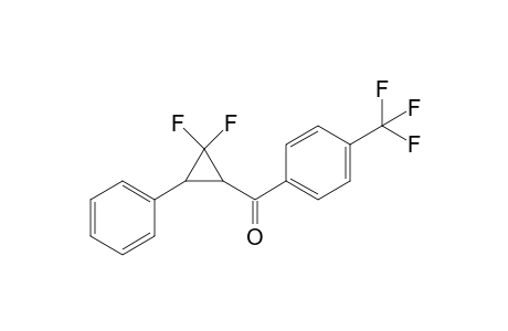 (2,2-Difluoro-3-phenylcyclopropyl)(4-(trifluoromethyl)phenyl)methanone