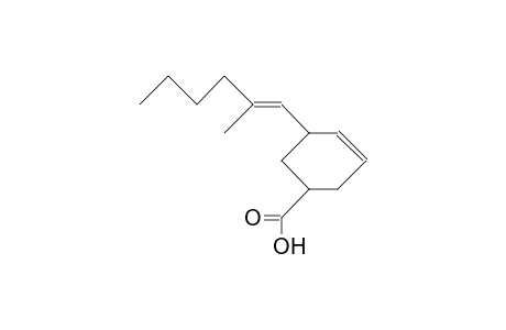 trans-5-[(E)-2-Methyl-1-hexenyl]-3-cyclohexene-1-carboxylic acid