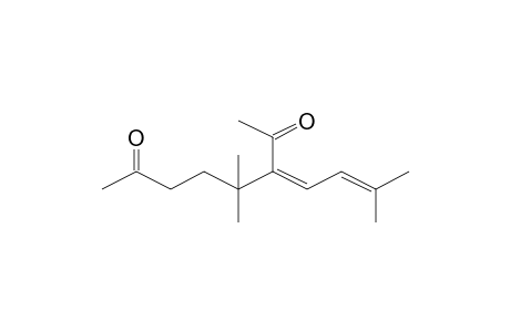 (3Z)-4,4-Dimethyl-3-(3-methyl-2-butenylidene)-2,7-octanedione