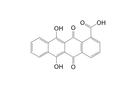 6,11-Dihydroxy-5,12-naphthacenequinone-1-carboxylic acid