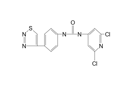 1-(2,6-dichloro-4-pyridyl)-3-[p-(1,2,3-thiadiazol-4-yl)phenyl]urea