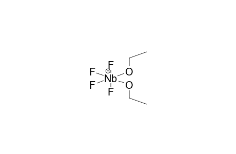 CIS-TETRAFLUORODIETHOXYNIOBATE ANION