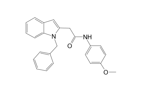2-(1-Benzyl-1H-indol-2-yl)-N-(4-methoxyphenyl)acetamide