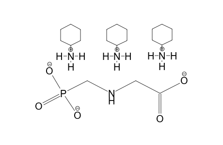 N-Phosphonomethylglycine tris(cyclohexylammonium) salt