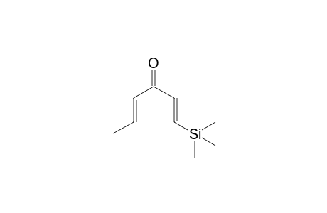 (1E,4E)-1-Trimethylsilyl-1,4-hexadien-3-one