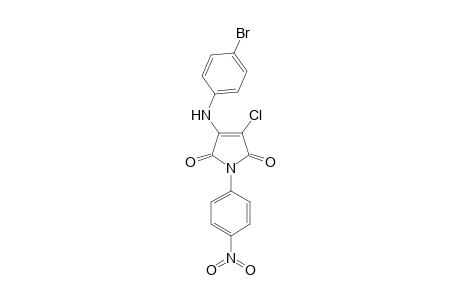 3-(4-Bromoanilino)-4-chloro-1-(4-nitrophenyl)-1H-pyrrole-2,5-dione