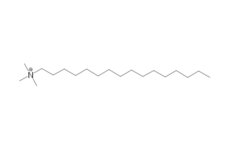 Hexadecyltrimethyl-ammonium cation