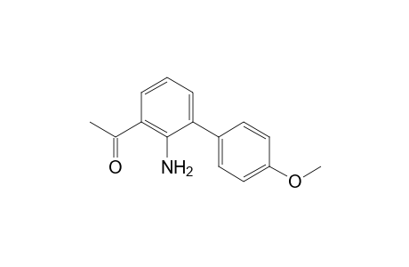 Ethanone, 1-(2-amino-4'-methoxy[1,1'-biphenyl]-3-yl)-