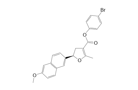 4-Bromophenyl (R)-5-(6-methoxynaphthalen-2-yl)-2-methyl-4,5-dihydrofuran-3-carboxylate