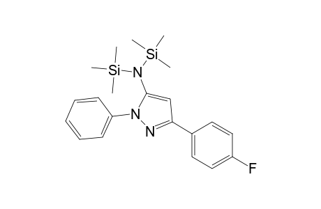 3-(4-Fluorophenyl)-1-phenyl-1H-pyrazol-5-ylamine, 2tms