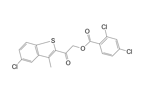 5-chloro-3-methylbenzo[b]thien-2-yl hydroxymethyl ketone, 2,4-dichlorobenzoate