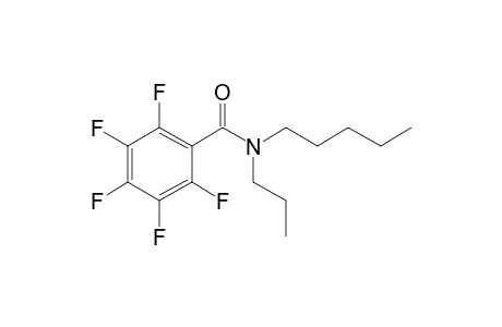 Benzamide, pentafluoro-N-propyl-N-pentyl-