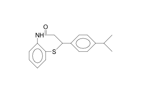 2-(4-Isopropylphenyl)-2,3,4,5-tetrahydro-1,5-benzothiazepin-4-on