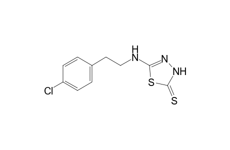 2-[(p-chlorophenethyl)amino]-delta square-1,3,4-thiazoline-5-thione