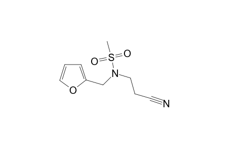 N-(2-Cyano-ethyl)-N-furan-2-ylmethyl-methanesulfonamide