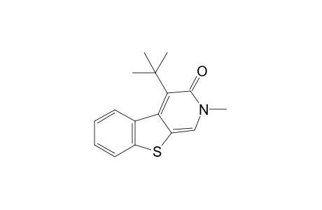 4-(1,1-dimethylethyl)-2-methylbenzothieno[2,3-c]pyrid-3-one