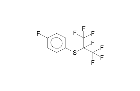 PARA-FLUOROPHENYLHEPTAFLUOROISOPROPYLSULPHIDE