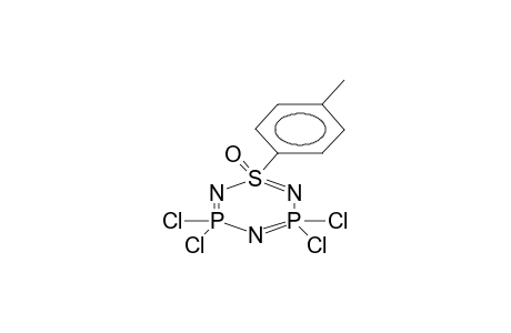 4,4,6,6-TETRACHLORO-2-OXO-2-PARA-TOLYL-1,3,5,2,4,6-TRIAZATHIADIPHOSPHORIN