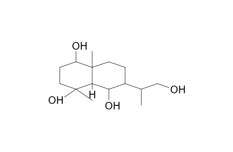 1,4,5-NAPHTALENETRIOL, DECAHYDRO-6-(2-HYDROXY-1-METHYLETHYL)-4,8a-DIMETHYL-