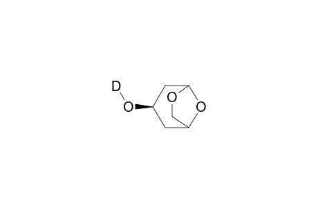 6,8-Dioxabicyclo(3.2.1)octan-3.beta.-ol-3-D1