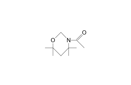 3-ACETYL-4,4,6,6-TETRAMETHYL-N-METHYLTETRAHYDRO-1,3-OXAZIN