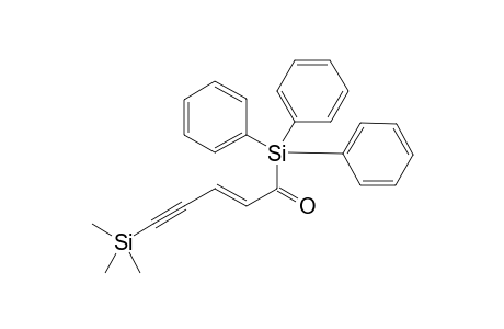 (E)-1-Triphenylsilyl-5-trimethylsilyl-2-en-4-pentyn-1-one