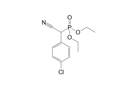 Diethyl alpha-cyano-p-chlorobenzylphosphonate