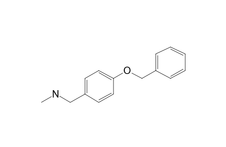 [4-(Benzyloxy)phenyl]-N-methylmethanamine