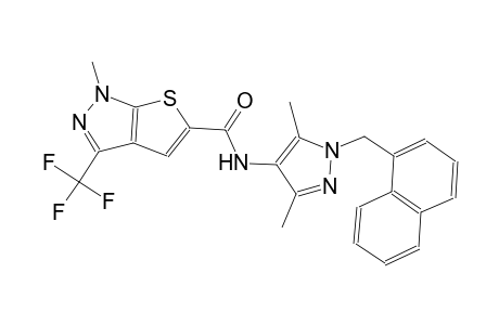 1H-thieno[2,3-c]pyrazole-5-carboxamide, N-[3,5-dimethyl-1-(1-naphthalenylmethyl)-1H-pyrazol-4-yl]-1-methyl-3-(trifluoromethyl)-