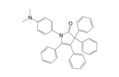 2H-pyrrol-2-one, 1-[4-(dimethylamino)phenyl]-1,3-dihydro-3,3,4,5-tetraphenyl-