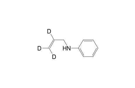 N-(2',3',3'-Trideutero-allyl)aniline