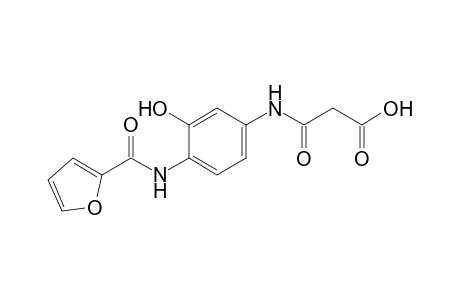 4'-(2-furancarboxamido)-3'-hydroxymalonanilic acid