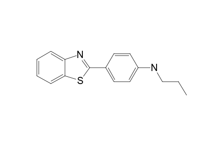 4-(BENZO-[D]-THIAZOLE-2'-YL)-N-PROPYLANILINE