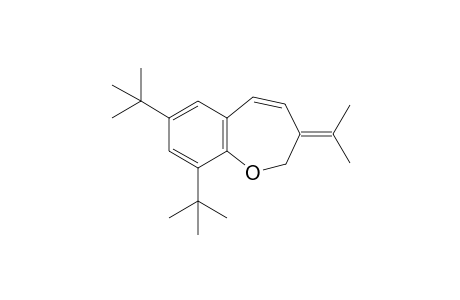 7,9-ditert-butyl-3-isopropylidene-1-benzoxepine