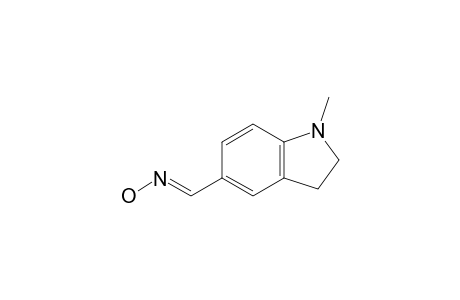 (NE)-N-[(1-methyl-2,3-dihydroindol-5-yl)methylidene]hydroxylamine