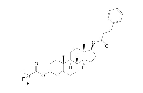 Testosterone 17B-phenylpropionate trifluoroacetate