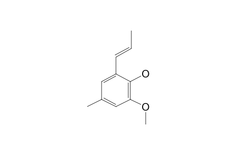 Phenol, 2-methoxy-4-methyl-6-[propenyl]-