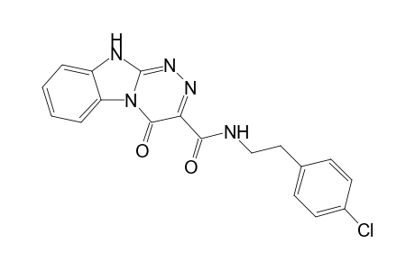 N-[2-(4-chlorophenyl)ethyl]-4-keto-1H-[1,2,4]triazino[4,3-a]benzimidazole-3-carboxamide