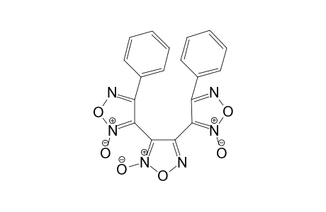 2-Oxido-3,4-bis(2-oxido-4-phenyl-1,2,5-oxadiazol-2-ium-3-yl)-1,2,5-oxadiazol-2-ium