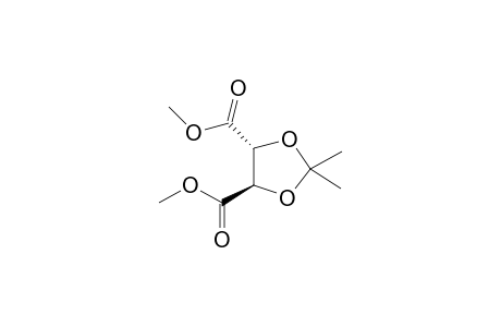 (4R,5R)-2,2-dimethyl-1,3-dioxolane-4,5-dicarboxylic acid dimethyl ester